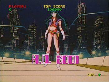 Time Gal SEGA CD