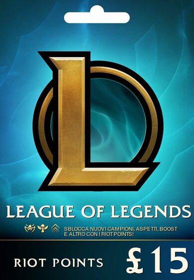 E-shop League of Legends Gift Card £15 - Riot Key EU WEST Server Only