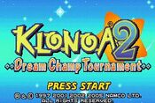 Klonoa 2: Dream Champ Tournament Game Boy Advance