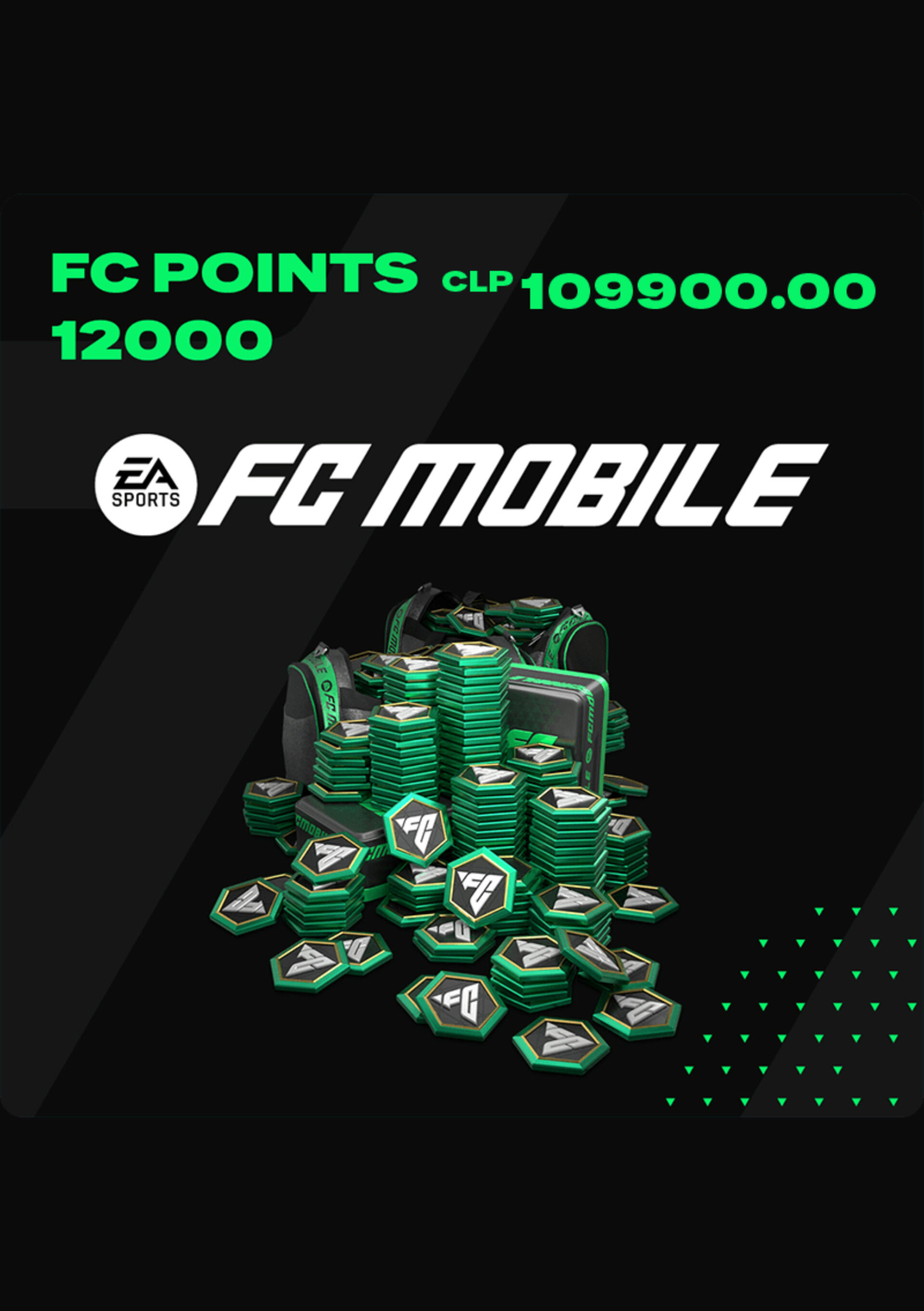 Купить EA Sports FC Mobile - 12000 FC Points meplay Key CHILE | ENEBA