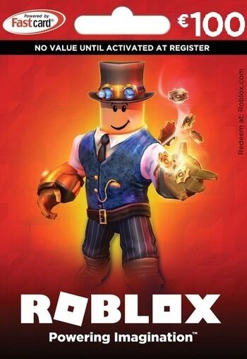 Roblox Card 100 EUR Robux Key EUROPE