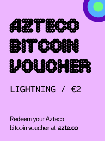 Azteco Bitcoin Lightning Voucher 2 EUR Key GLOBAL