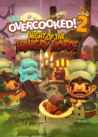 E-shop Overcooked! 2 - Night of the Hangry Horde (DLC) Steam Key GLOBAL
