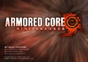 Armored Core: Nine Breaker PlayStation 2