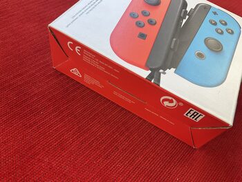 Mandos Joy con Pair Izquierdo/Derecho Rojo Neon Nintendo Switch Nuevos