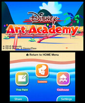 Disney Art Academy Nintendo 3DS