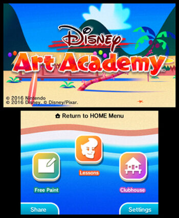 Disney Art Academy Nintendo 3DS