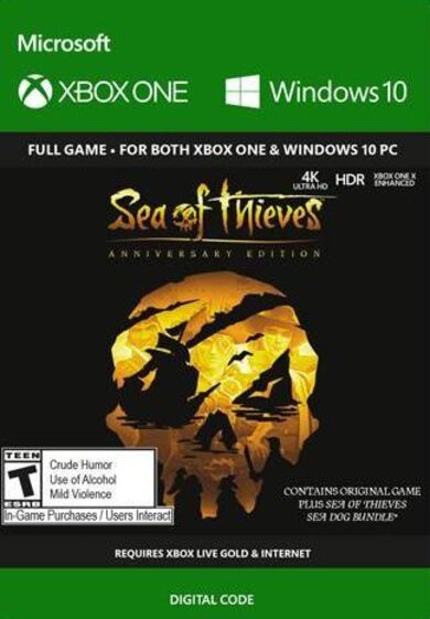 E-shop Sea of Thieves: Anniversary Edition (PC/Xbox One) Xbox Key UNITED STATES