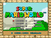 Super Mario World Game Boy Advance