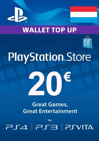 PlayStation Network Card 20 EUR (LU) PSN Key LUXEMBOURG