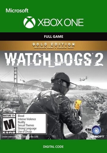 Watch Dogs 2 (Gold Edition) XBOX LIVE Key BRAZIL