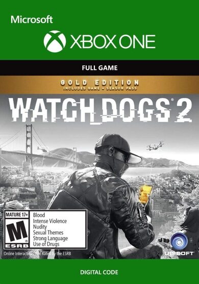 E-shop Watch Dogs 2 (Gold Edition) (Xbox One) Xbox Live Key EUROPE