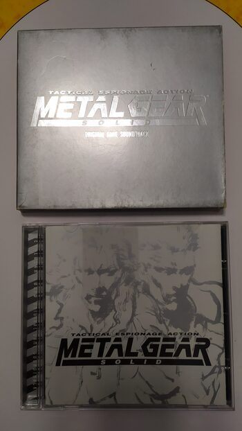 Metal Gear Solid Banda sonora original CD 1999