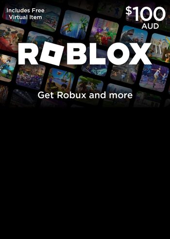 Roblox Card 100 AUD Robux Key AUSTRALIA