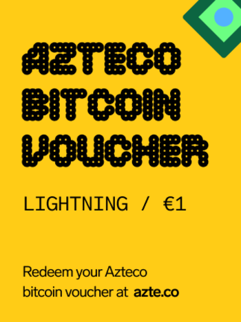 Azteco Bitcoin Lightning Voucher 1 EUR Key GLOBAL