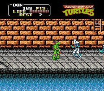 Teenage Mutant Ninja Turtles II: The Arcade Game NES for sale