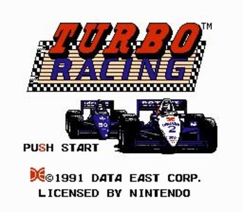 Al Unser Jr.'s Turbo Racing NES