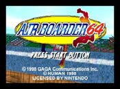 Air Boarder 64 Nintendo 64