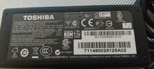 TOSHIBA AC LAPTOP CHARGER PA-1650-21