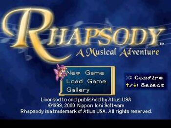 Rhapsody: A Musical Adventure (1998) PlayStation