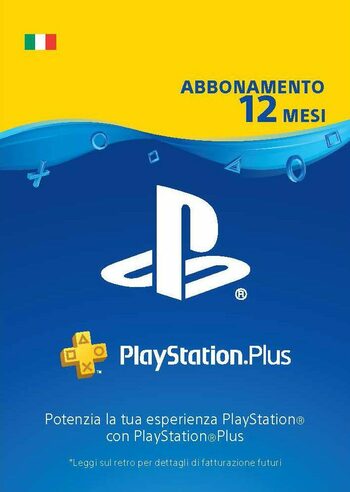 Suscripción PlayStation Plus 365 días (IT) código PSN ITALY