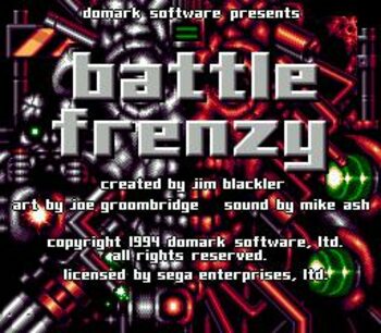 Battle Frenzy SEGA Mega Drive