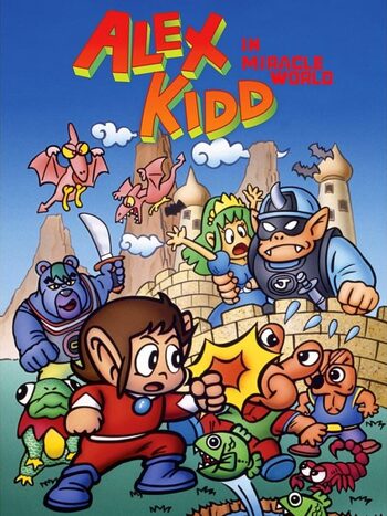 Alex Kidd in Miracle World SEGA Master System