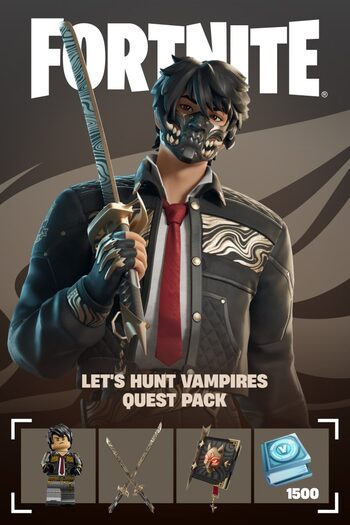 Fortnite - Let's Hunt Vampires Quest Pack + 1,500 V-Bucks Challenge XBOX LIVE Key SOUTH AFRICA