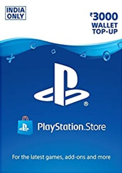 E-shop PlayStation Network Card Rs.3000 (IN) PSN Key INDIA