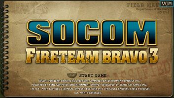 Buy SOCOM: U.S. Navy SEALs Fireteam Bravo 3 PSP