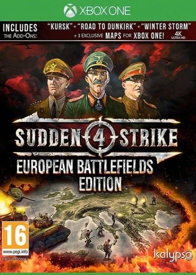 E-shop Sudden Strike 4 (European Battlefields Edition) (Xbox One) Xbox Live Key EUROPE