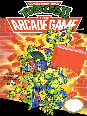 Teenage Mutant Ninja Turtles II: The Arcade Game NES