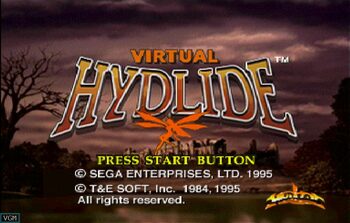 Virtual Hydlide SEGA Saturn