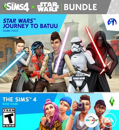 E-shop The Sims 4 + Star Wars: Journey to Batuu (DLC) Bundle Origin Key GLOBAL
