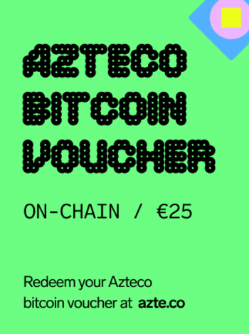 Azteco Bitcoin On-Chain Voucher 25 EUR Key GLOBAL