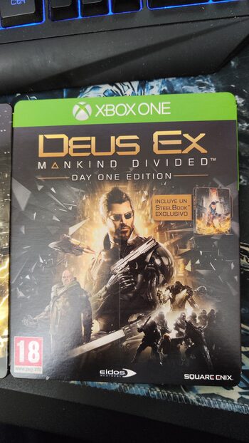 Deus Ex: Mankind Divided Steelbook Edition Day One Xbox One