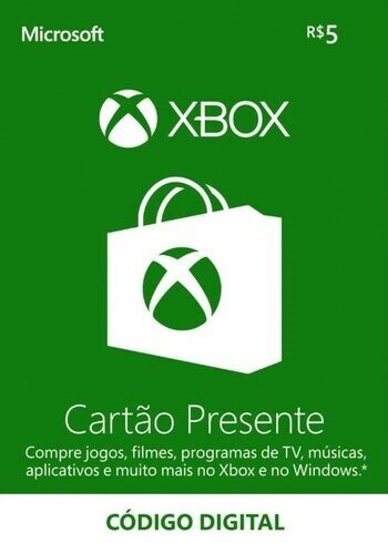 Cartão Presente Xbox Live 5 BRL Xbox Live Key BRAZIL