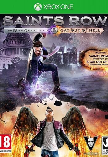 Saints Row IV: Re-Elected & Gat out of Hell XBOX LIVE Key ARGENTINA