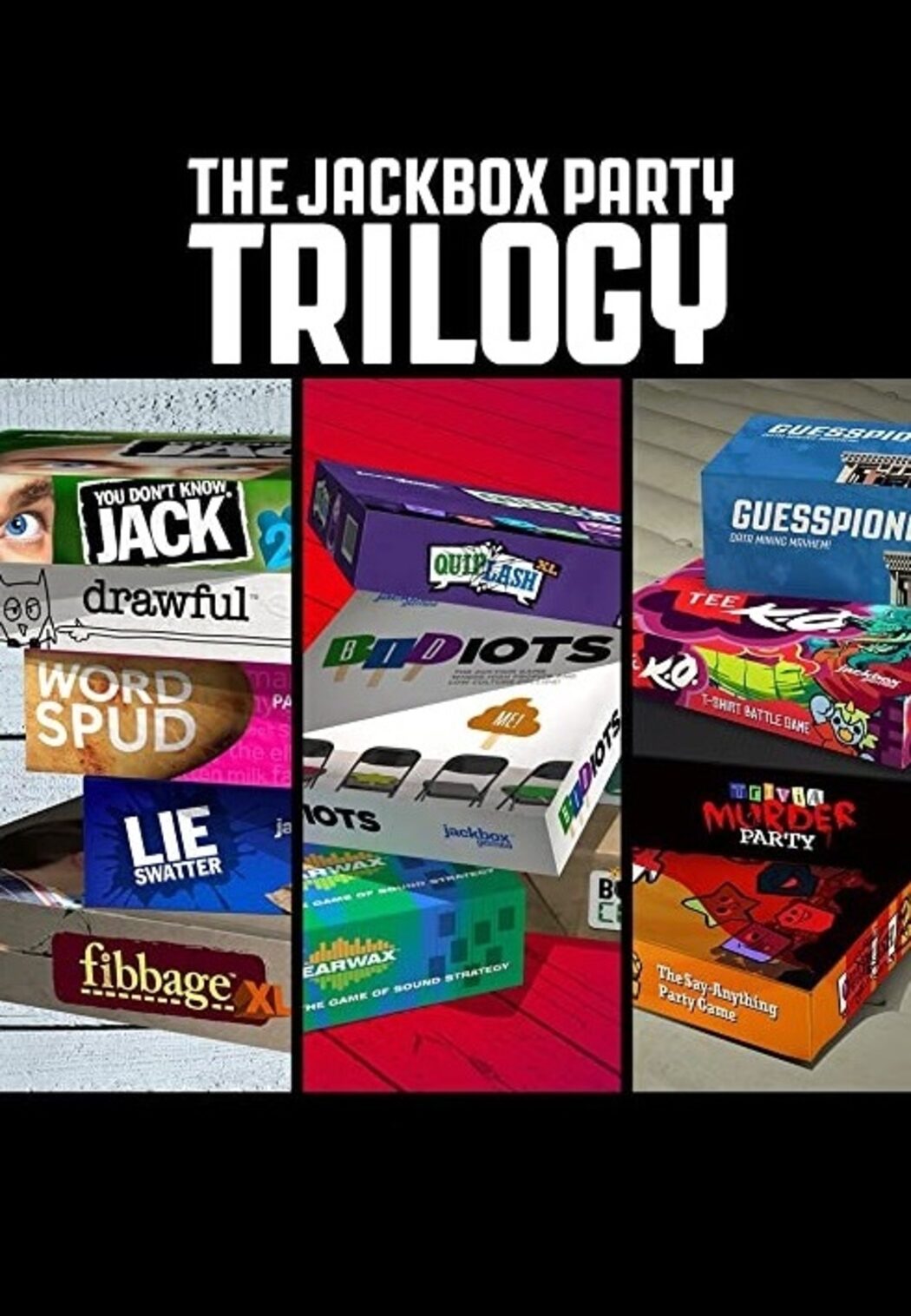 Buy The Jackbox Party Trilogy PC Steam key! Cheap price | ENEBA