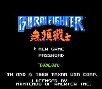 Burai Fighter NES
