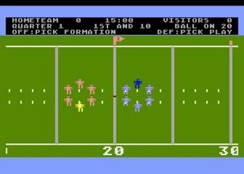 Redeem RealSports Football Atari 2600