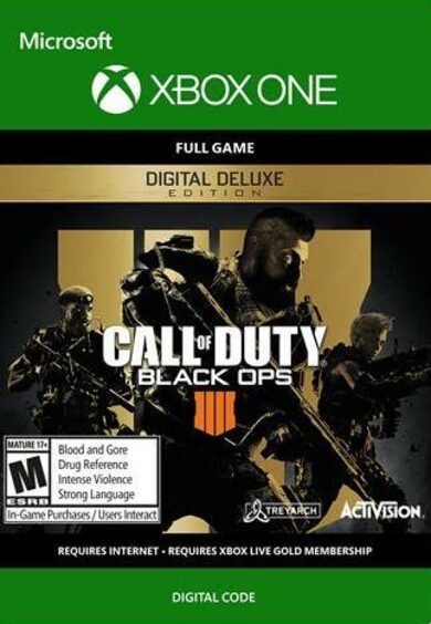 E-shop Call of Duty: Black Ops 4 - Digital Deluxe XBOX LIVE Key TURKEY