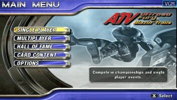 ATV Offroad Fury: Blazin' Trails PSP