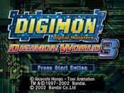 Digimon World 3 PlayStation