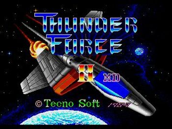 Thunder Force II SEGA Mega Drive