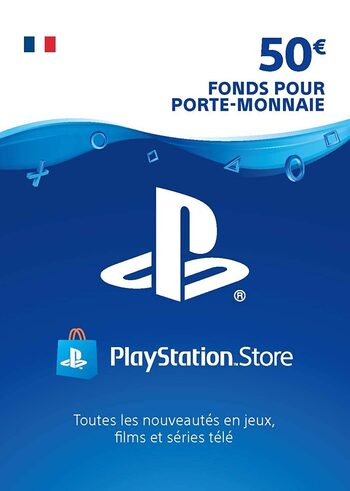 Carte PlayStation Network 50 EUR (FR) Carte PSN FRANCE