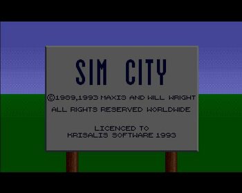 SimCity SNES