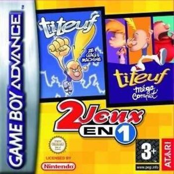 2 jeux en 1: Titeuf: Ze Gag Machine + Titeuf: Méga Compet' Game Boy Advance