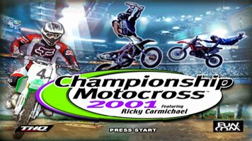 Championship Motocross 2001 Featuring Ricky Carmichael PlayStation