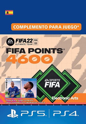 FIFA 22 - 4600 FUT Points (PS4/PS5) PSN Key SPAIN
